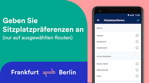 Trainline: Zugtickets kaufen