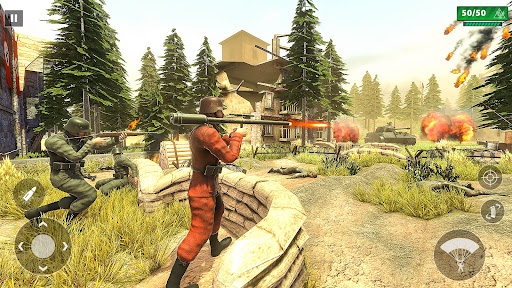 Gun Shooter Offline Game WW2: