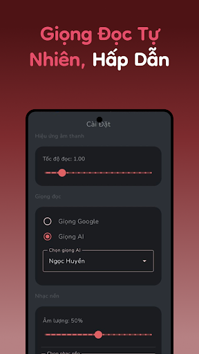 AI Audio truyện Novel Reader PC