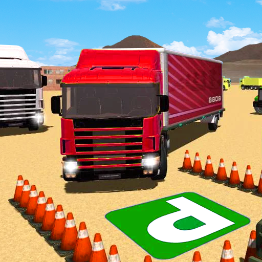 Vrachtwagenparkeren: 3D- PC