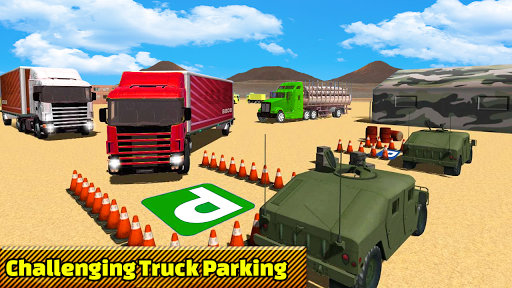 Vrachtwagenparkeren: 3D- PC
