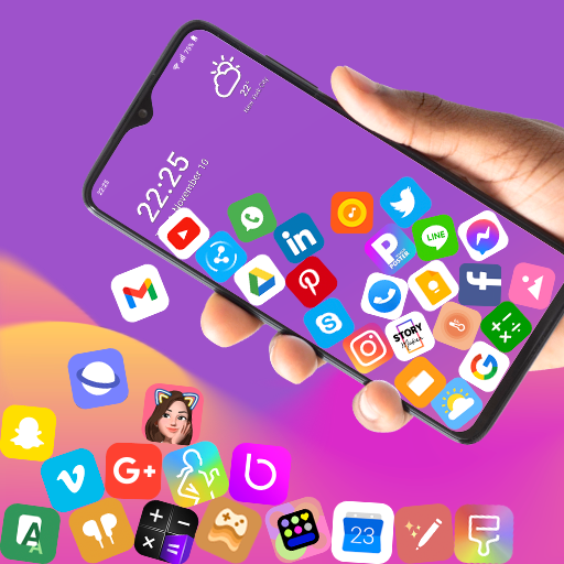 Roll Icon: 3D Hintergrundbild