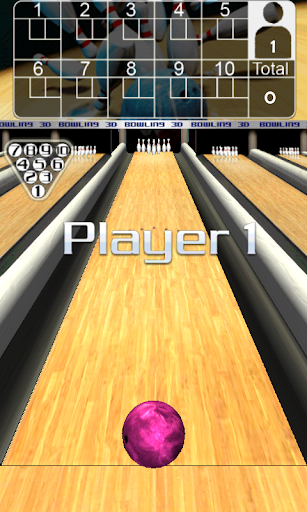 komputer 3D Bowling