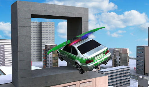 Police Flying Car 3D Simulator