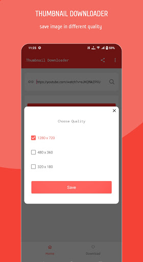 Thumbnail Downloader পিসি