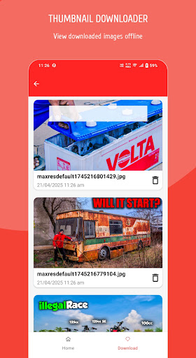 Thumbnail Downloader পিসি
