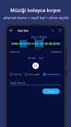 MP3 Kesici & Ses Müzik Kesmek PC