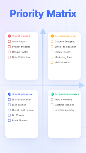 TickTick: قائمة المهام والمهام الحاسوب