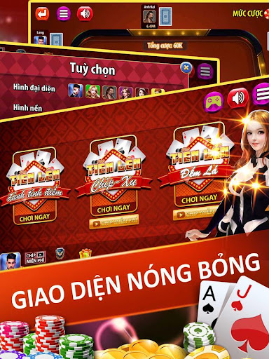 Đánh Bài: Tiến Lên, Sâm, Phỏm PC