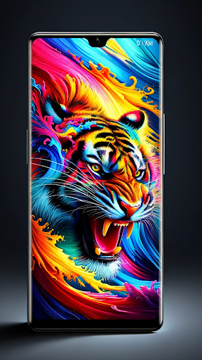 komputer Tiger Wallpaper 4K HD