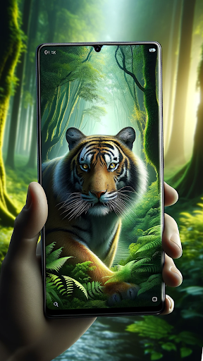 komputer Tiger Wallpaper 4K HD