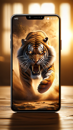 komputer Tiger Wallpaper 4K HD