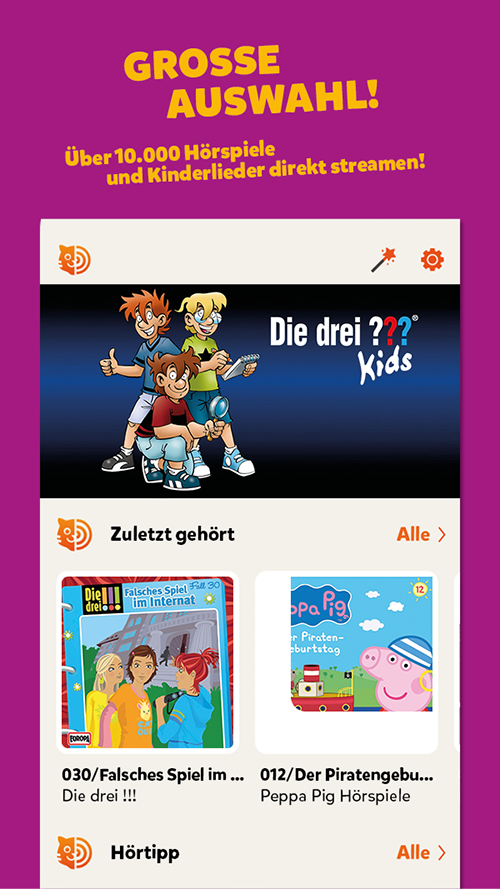 tigertones– Hörspiele für Kids PC