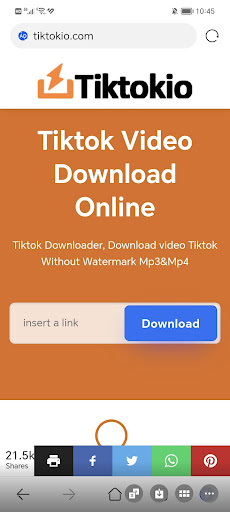 Tiktokio:TT Video Downloader PC