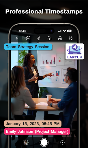 komputer GPS Date and Time Stamp Camera