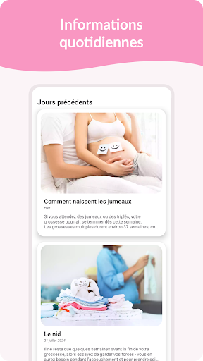 Calendrier de Grossesse PC