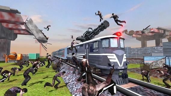 Train shooting - Zombie War