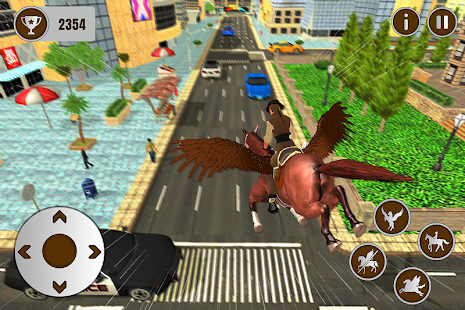 Létající koně Taxi City Transport
