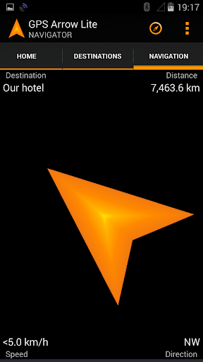 GPS Arrow Navigator LITE الحاسوب