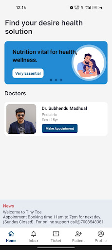 TinyToes- Dr. Subhendu Madhual PC