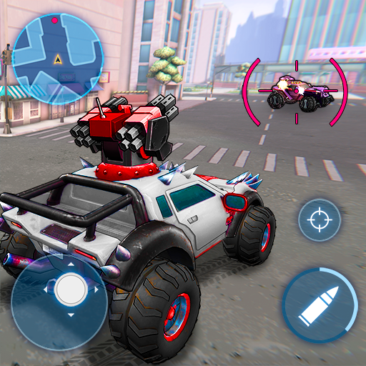 Battle Cars: 3D Shooting Race. PC