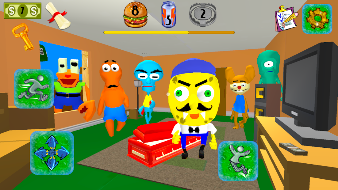 Sponge Neighbor Escape 3D PC