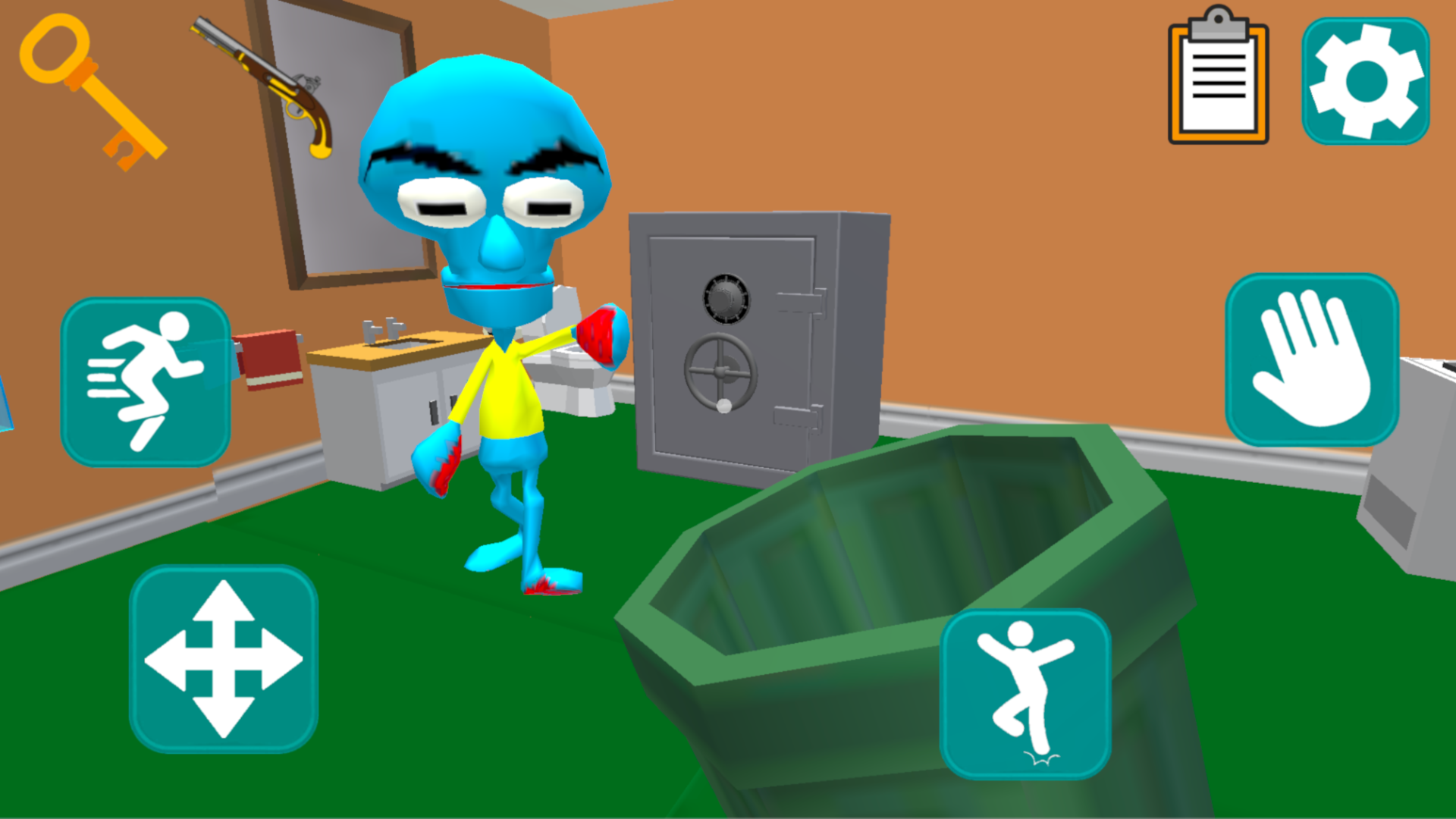 Squid Neighbor. Sponge Escape PC