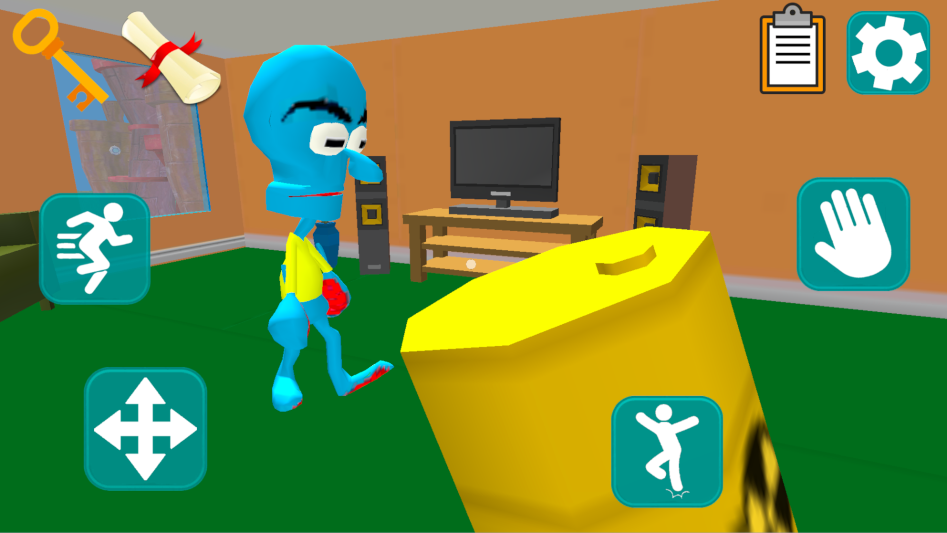 Squid Neighbor. Sponge Escape PC