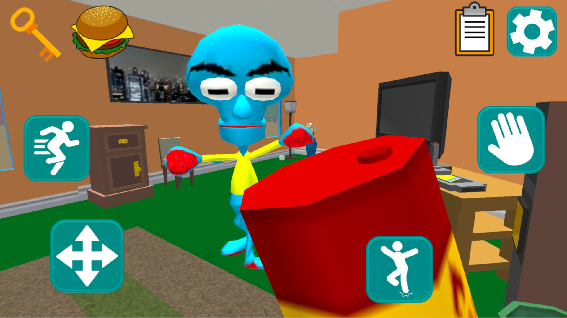 Squid Neighbor. Sponge Escape PC