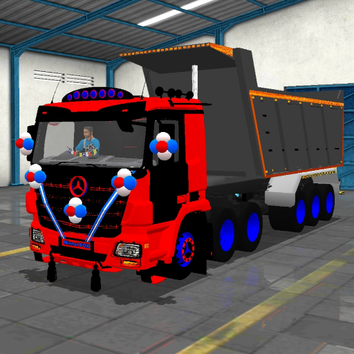 komputer Tipper Lorry Truck Mod Bussid