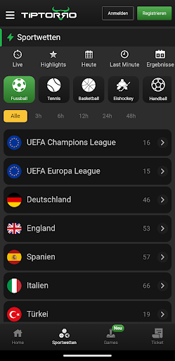 Tiptorro Mobile App