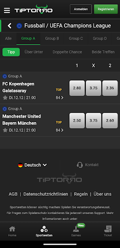 Tiptorro Mobile App