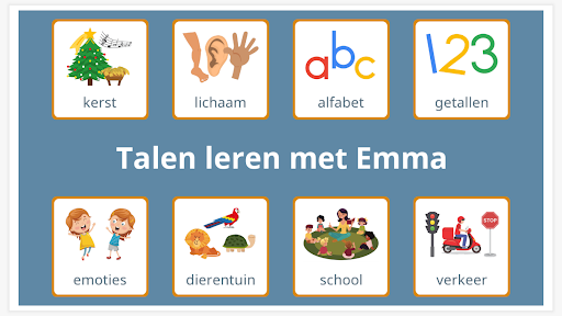 Kinderen Talen Leren met Emma PC