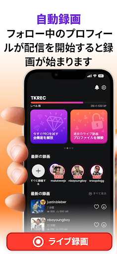 ライブビデオレコーダー TT – TKREC PC版