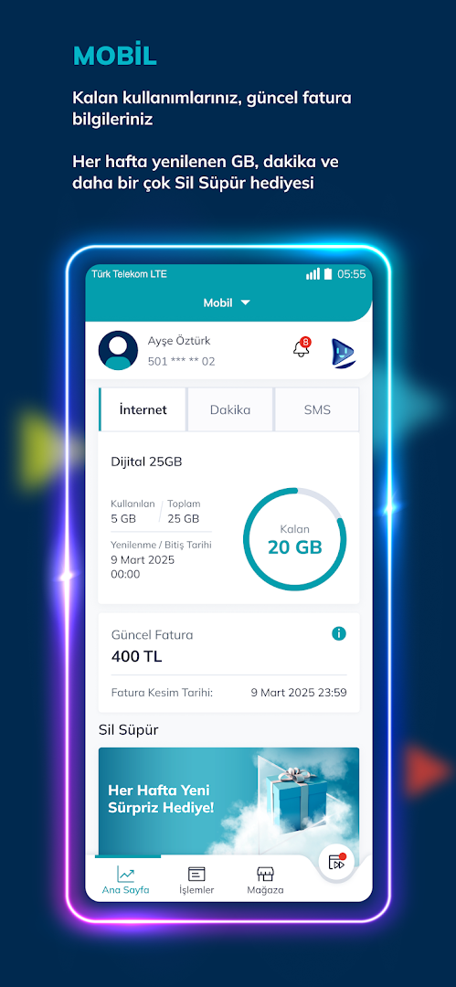 Türk Telekom Online İşlemler PC