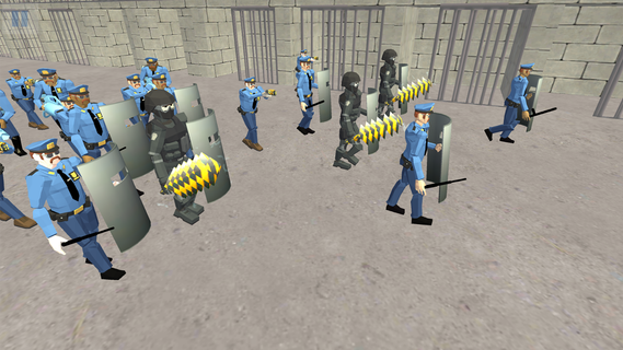 Battle Simulator Prison Police PC