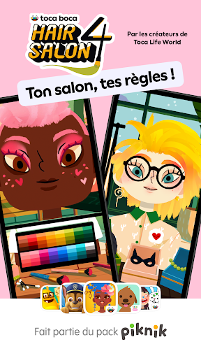 Toca Boca Hair Salon 4 PC