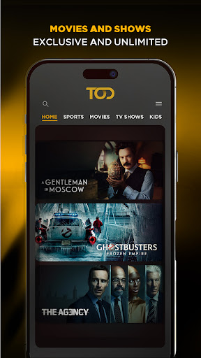 TOD - Watch Football & Movies