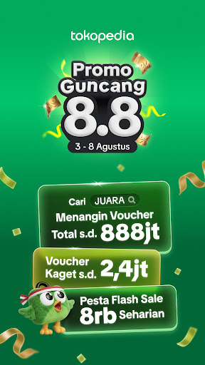 Tokopedia - Aplikasi Pilihan Pengguna 2018 PC