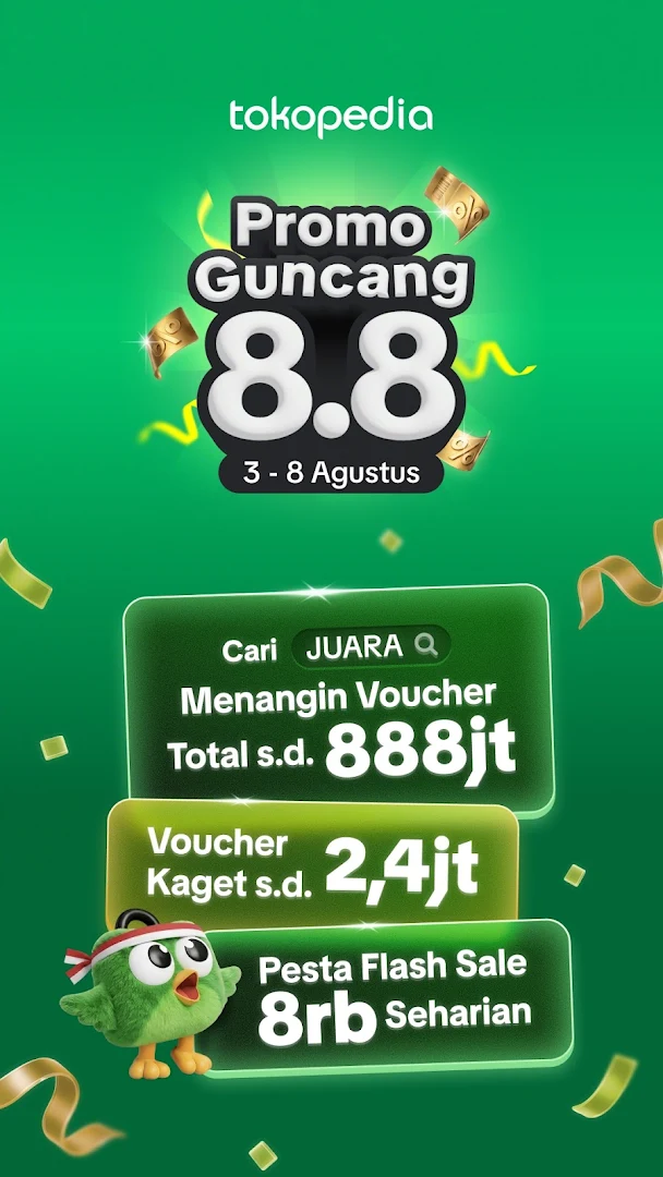 Tokopedia - Aplikasi Pilihan Pengguna 2018 PC