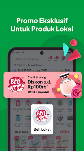 Tokopedia - Aplikasi Pilihan Pengguna 2018 PC