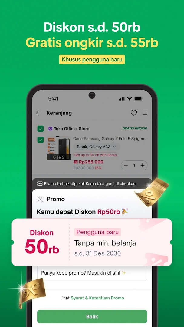 Tokopedia - Aplikasi Pilihan Pengguna 2018 PC