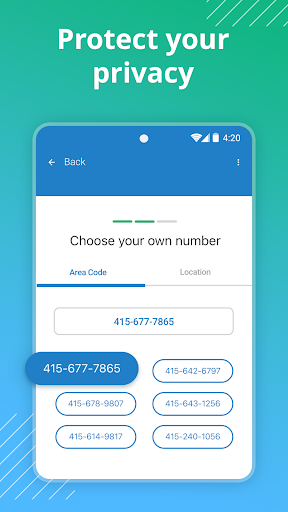 Line2 - Second Phone Number