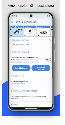 Bluetooth Audio Connect Widget