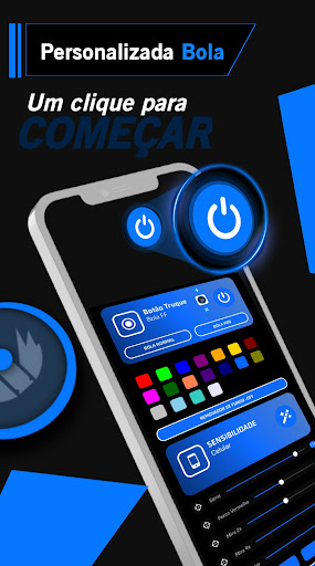 Bolitas FFx - Botão Trick Azul PC