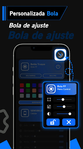 Bolitas FFx - Botão Trick Azul PC