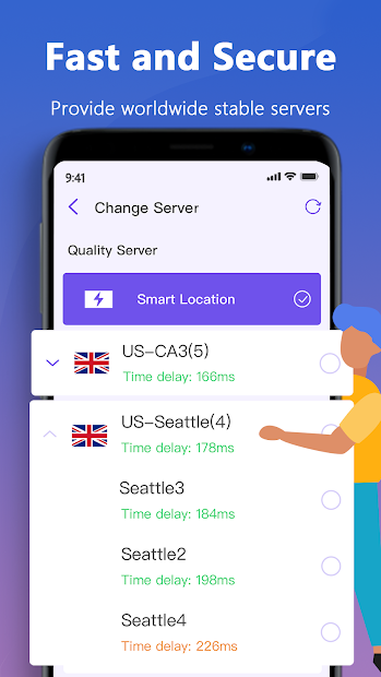 Top VPN - Fast, Secure & Free Unlimited Proxy电脑版