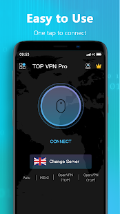 Top VPN Pro - Fast, Secure & Free Unlimited Proxy الحاسوب