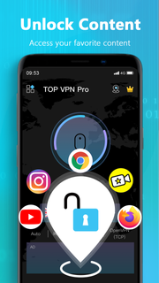 Top VPN Pro - Fast, Secure & Free Unlimited Proxy ПК