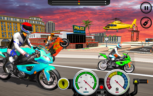 Baixe Bike Race 3D: Bike Racing no PC com MEmu